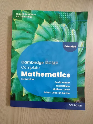 IGCSE Mathematics Extended for sale