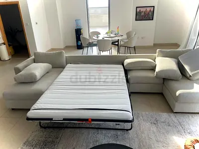 Excellent condition IKEA vimle u shape sofa bed
