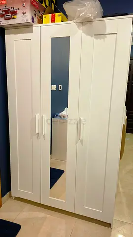 IKEA Wardrobe with Mirror – Excellent Condition – AED 500