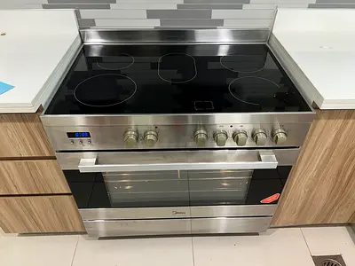 Midea 90x60cm  Ceramic Cooker | 109L Multifunction Oven | 5 Zones , DELIVERY + WARRANTY