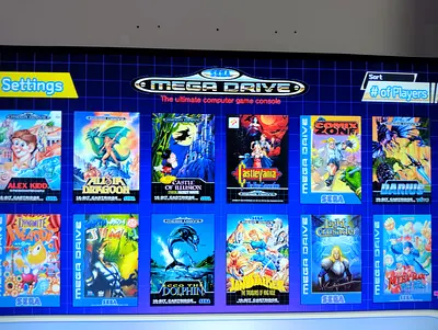Sega Mini with pre loaded games