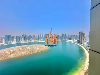 Spacious 3BR Waterfront Apartment | Parking | Gym & Pool