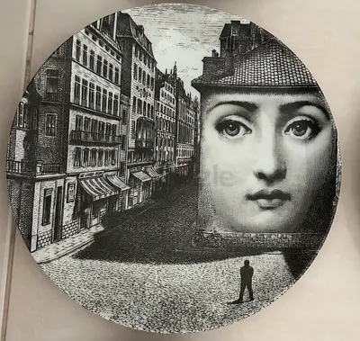Fornasetti Wall Plate