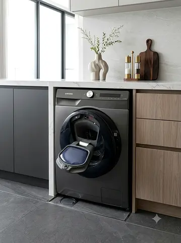 Samsung AI Control Washer & Dryer Set – 9kg Washer, 6kg Dryer