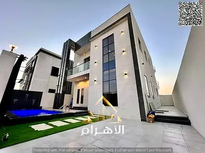 Own a detached villa in one of Ajman's most prestigious areas with a 10% down payment and a monthly installment of AED 6,000, including registration a
