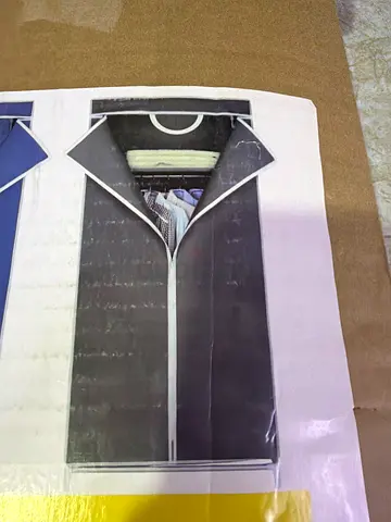 Portable Fabric Wardrobe / Closet - Lightweight, Zippered Storage
