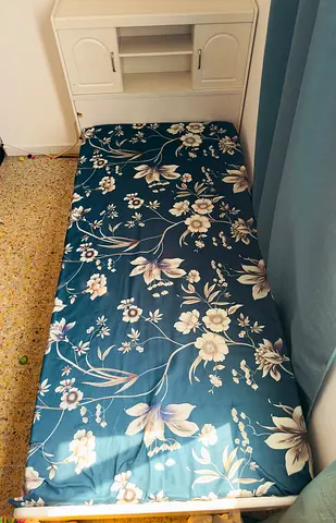 Single Bed with Storage Headboard