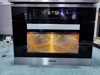Miele Built-in Microwave Oven - 2in1 Stainless Steel, Good Working Condition