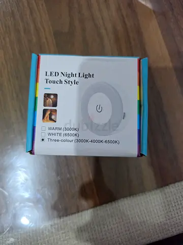 LED Touch Night Light - Small Portable Multi-color Lamp