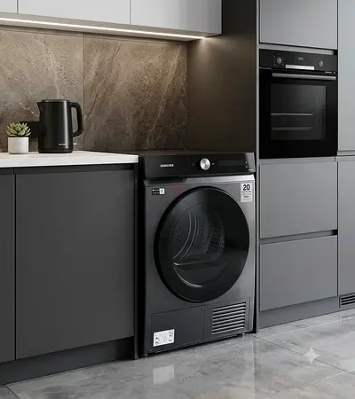 Samsung 9kg Heat Pump Dryer – Latest Model, Perfect Working, No Damage