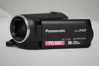 Panasonic HC-V160 Full HD Camcorder - 38x Optical Zoom - Flawless Condition