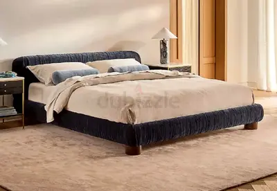 Dark blue colour 180*200 long size Bed