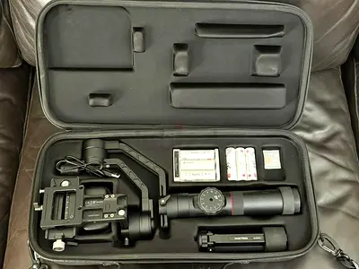 Zhiyun Crane 2, slightly used for only AED 1,000 (it was bought with original price AED 2,500)