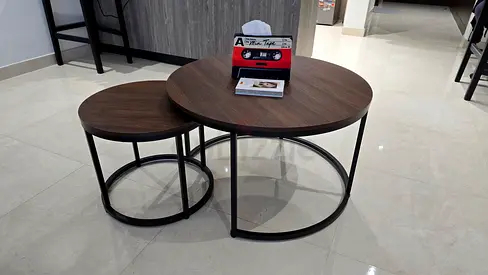 Coffee table Round Set of 2