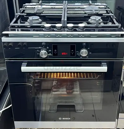 Bosch latest model electric oven and gass cooktop built-in set 60cm integrated