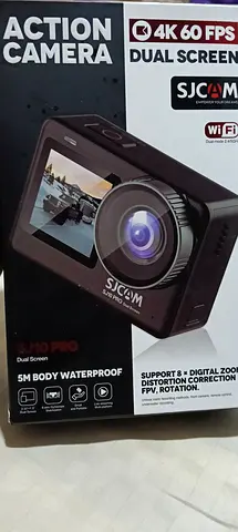 SJCAM SJ10 Pro 4K Action Camera - Dual Screen, 60FPS, Waterproof