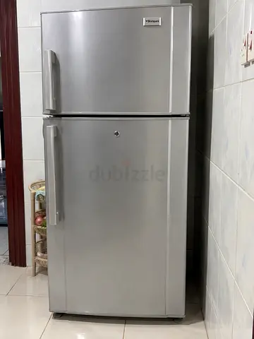 Silver Top-Freezer Refrigerator - Good Condition