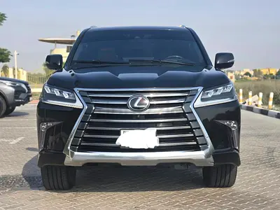 2016 Lexus LX 570 Black Edition | GCC Specs | Well Maintained