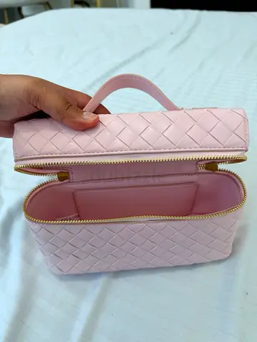 Light Pink Woven bag