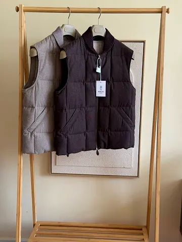Berluti men's sleeveless padded jacket (SUPER MASTER QUALITY)
