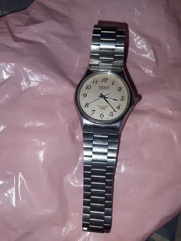 Orient Quartz Stainless Steel Men's Watch