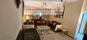 A fully furnished 2-bedroom apartment in AL Qasmia for monthly rent