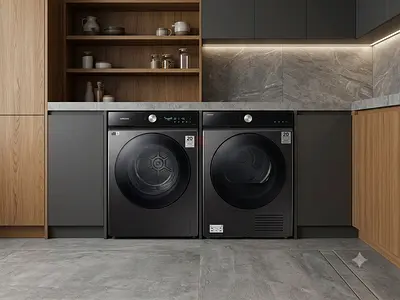 Samsung Bespoke 11.5kg Washer & 9kg Dryer Set – AI WiFi, Separate Units, Free Delivery