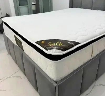 King size mattress 180x200cm with top comfortable foam.  Same day delivery available