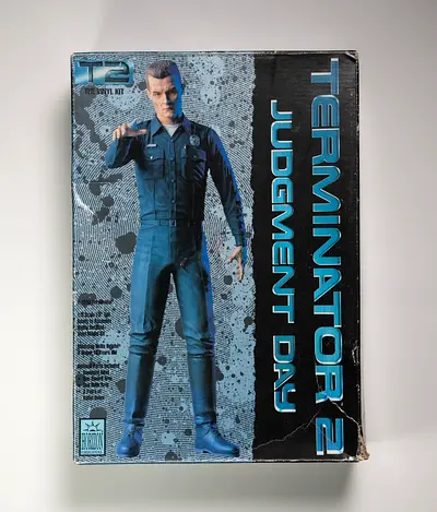 Terminator 2 Judgement Day T-1000 Vinyl Kit Figure Vintage 1991