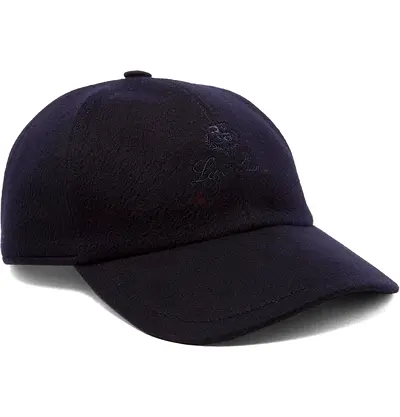 Loro Piana Cashmere Baseball Cap size L