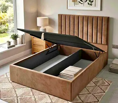 Hydraulic Storage Bed Queen Size 150*190Cm