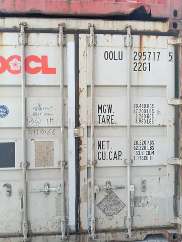 20 FT USED CONTAINER