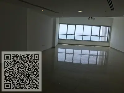 Corniche Tower, 3 bedrooms, maid's room, living room, 4500 sq ft, with parking, gym, and free swimm