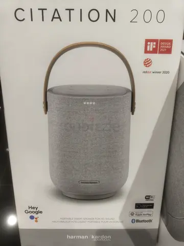 Harman Kardon Citation 200 Portable Smart Speaker - Grey (Like New)