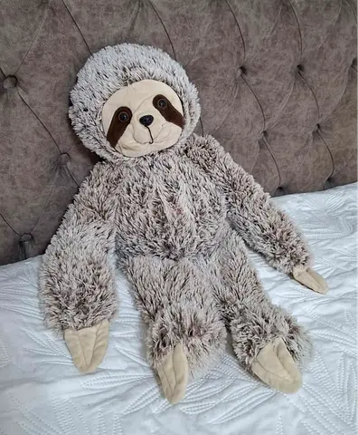 Large Plush Sloth Soft Toy - Good Condition