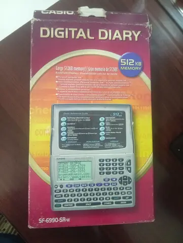 Casio Digital Diary SF-6990 (512KB) in original box