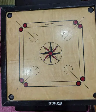 Wooden Carrom Board (Standard size) - Used, Good Condition 30by30 inches