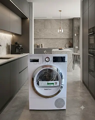 Bosch Series 8 WTWH7560GC Heat Pump Tumble Dryer – 9kg Capacity