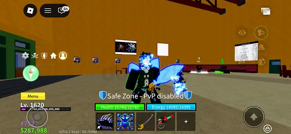 Account with kitsune and Third Sea
