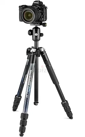 Manfrotto-style Carbon Fiber Tripod with Ball Head - Good Condition