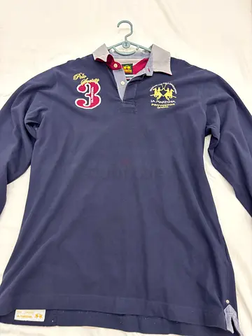 La Martina long sleeve polo