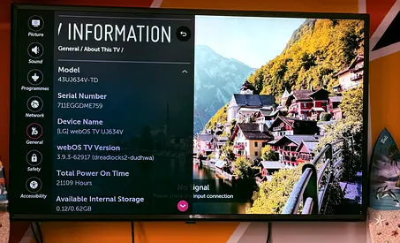 LG webOS Smart TV 43 Inch UJ634V