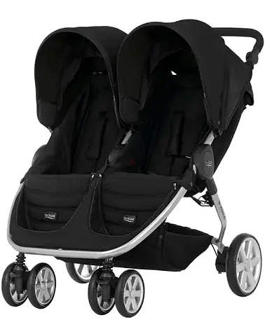 B-Agile Double Cosmos Black Britax