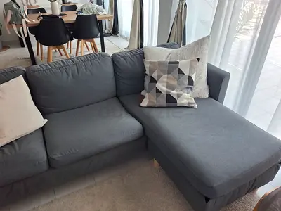 3 seats sofa ikea + lounger