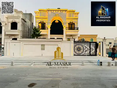 فيلا كلاسيك بالمويهات طابقين وروف قريبه من شارع الشيخ عمار مساحه كبيره تملك حر لجميع الجنسيات