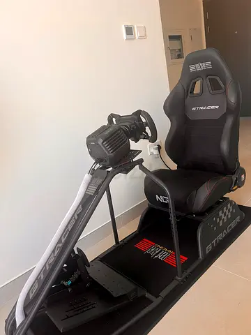 Logitech RS50 with Next Level Racing GT Racer Cockpit + Mat