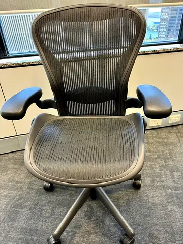 Professional Herman Miller Aeron Classic Chair Size B Lumbar Support Fully adjustable