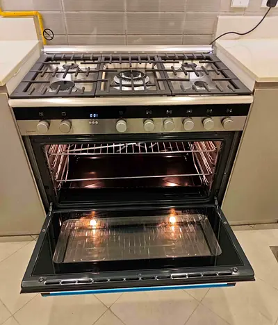 Siemens New Model 5 Burner Full Gas Cooker stove 90x60cm Made in Italy