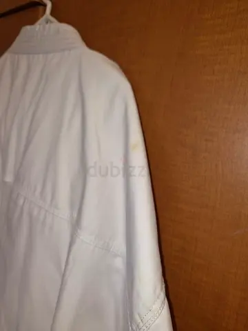 White Karate/Judo Gi Uniform (Adult Size 190cm) - K220- Good Condition