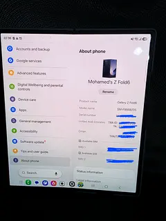Samsung zfold 6